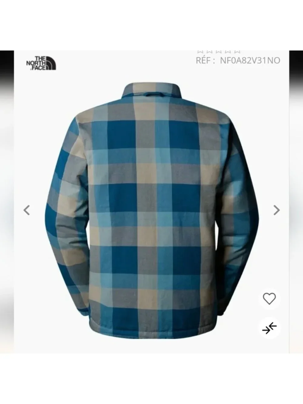 The North Face Afterburner Insulated Reversible  Jacket Mens S Women M/L
